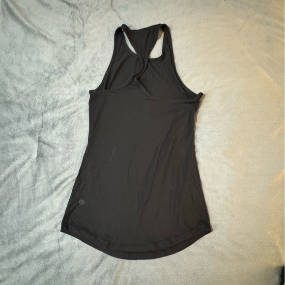 Lululemon Athletica Black Fitted Cut Out Tank Top

#1079 - Picture 5 of 5